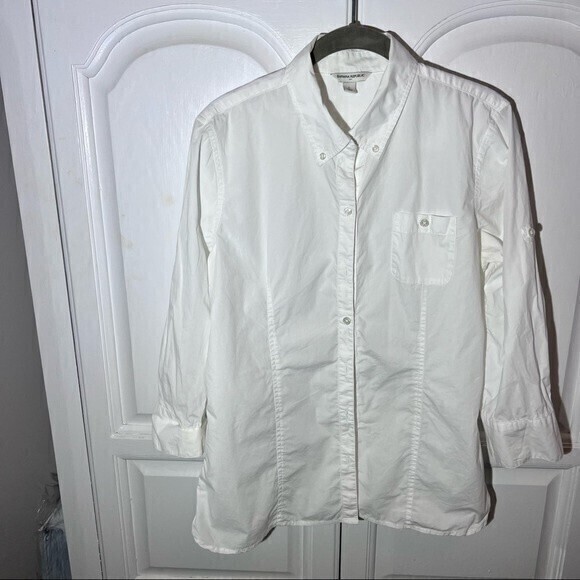 Banana Republic Tops - Banana Republic‎ Women’s Button Down Shirt, Top,  with Pocket, Size L